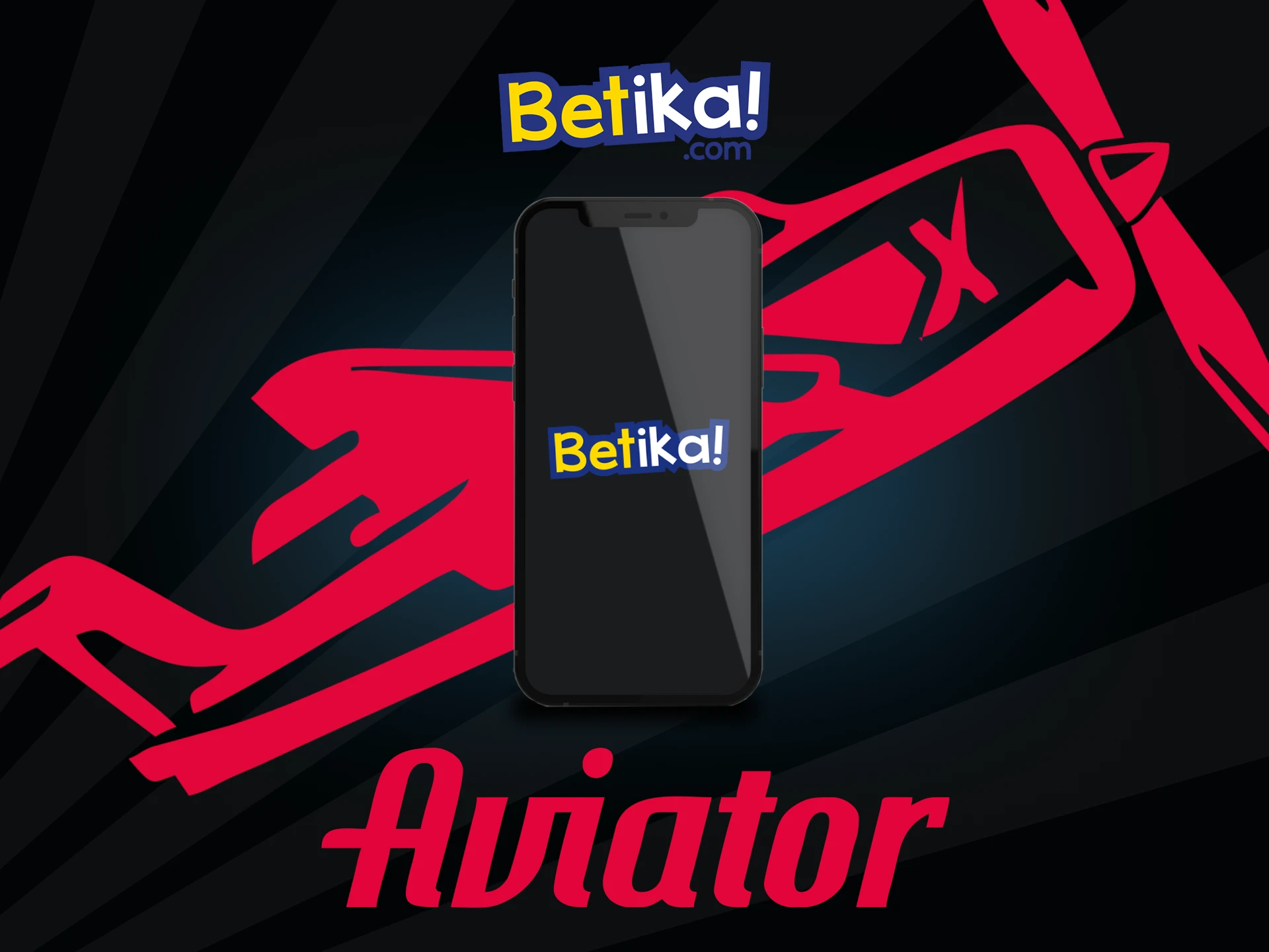 Baixe o aplicativo Betika em seu smartphone para jogar Aviator.