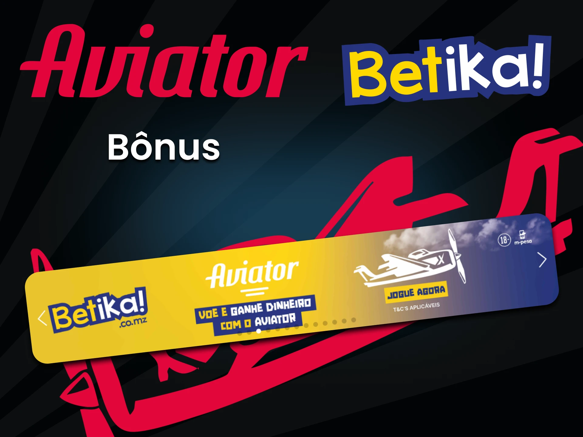 O serviço Betika tem um bônus especial para o Aviator.