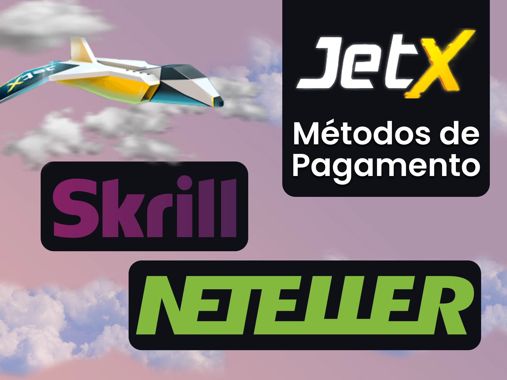 Saiba mais sobre os métodos de transação para o jogo JetX.