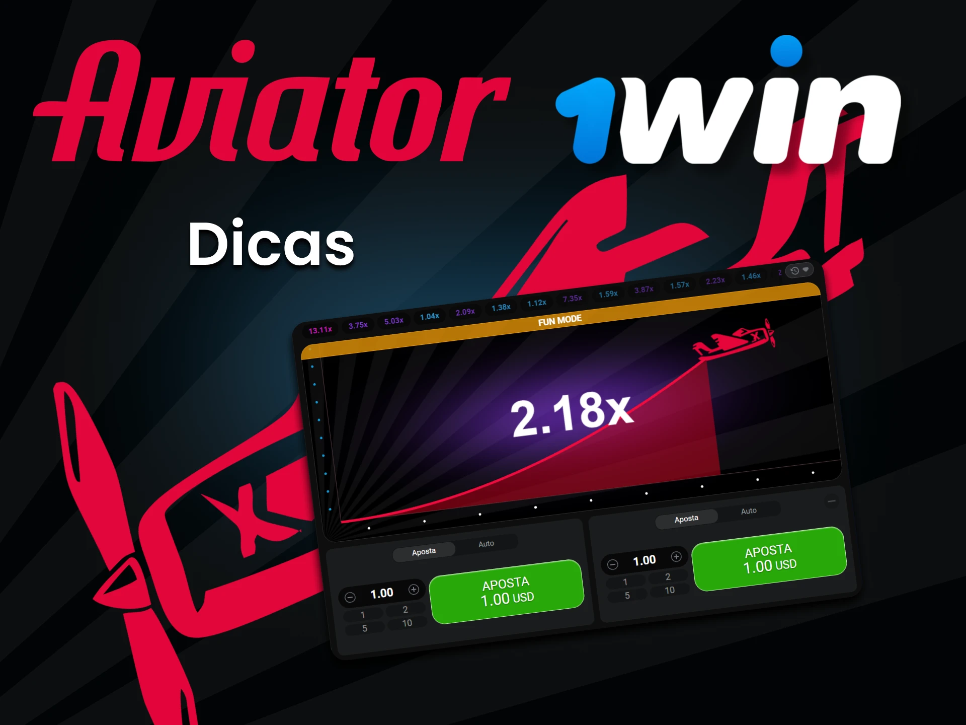 Aprenda estratégias para ganhar o Aviator no 1win.