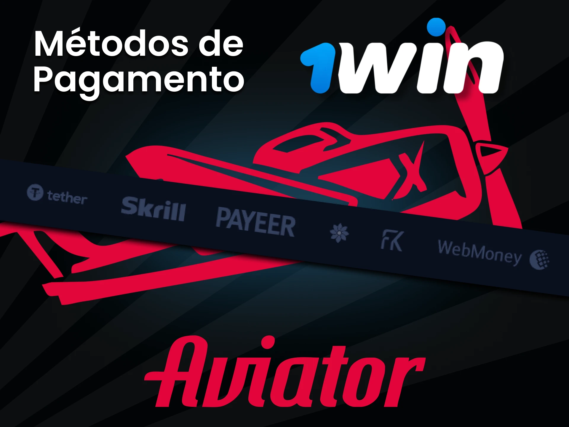 Falaremos sobre os métodos de transação do Aviator no 1win.
