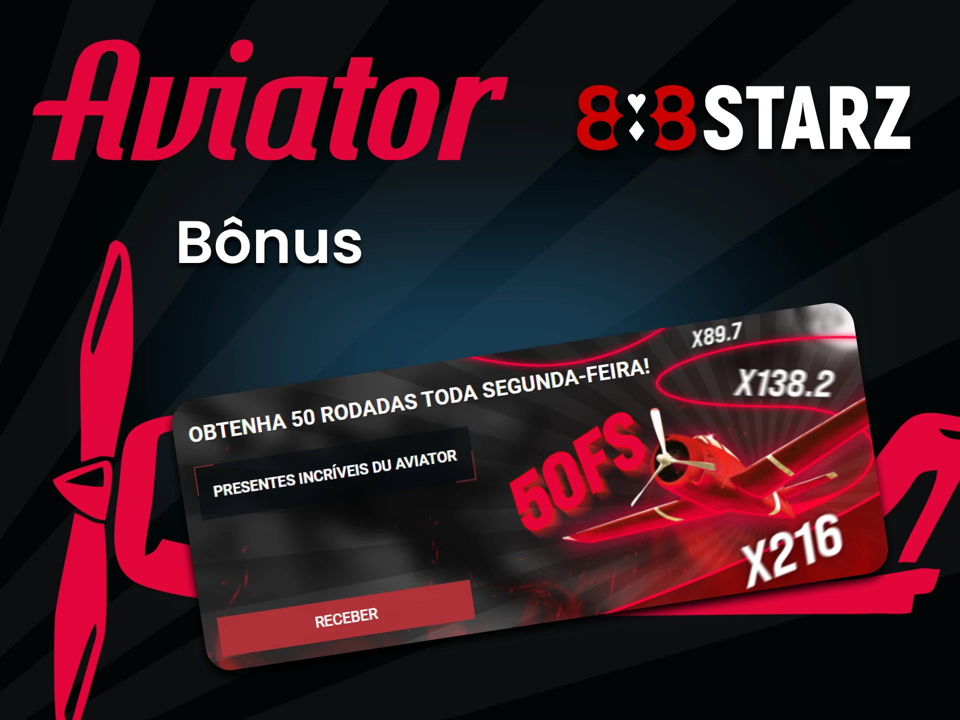 Ganhe bônus jogando Aviator no 888starz.