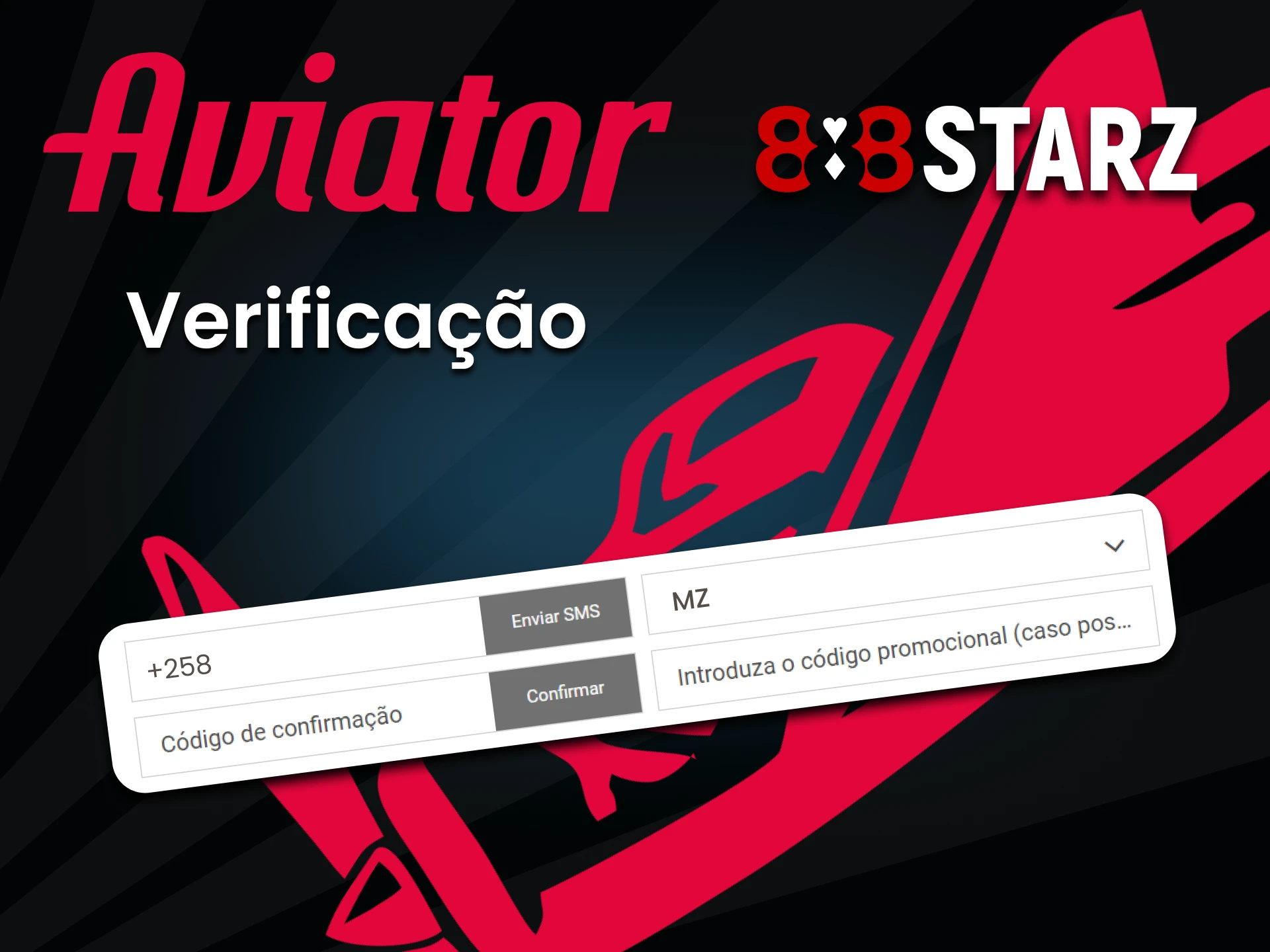 Preencha os dados para o serviço 888starz.