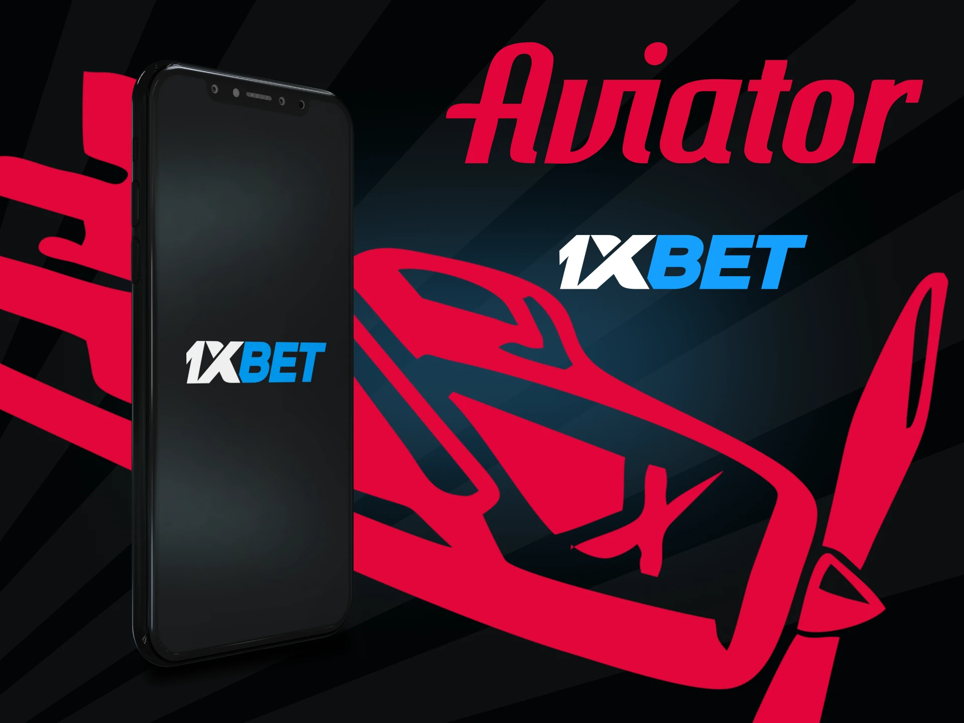 Jogue Aviator através do aplicativo 1xbet.