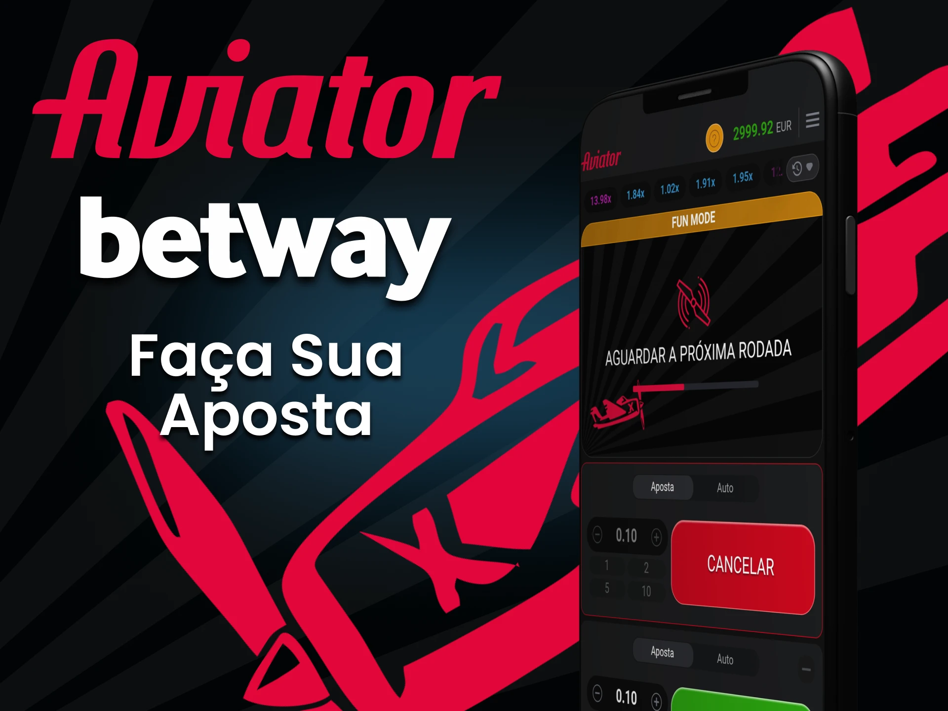 Aposte no Aviator na Betway.