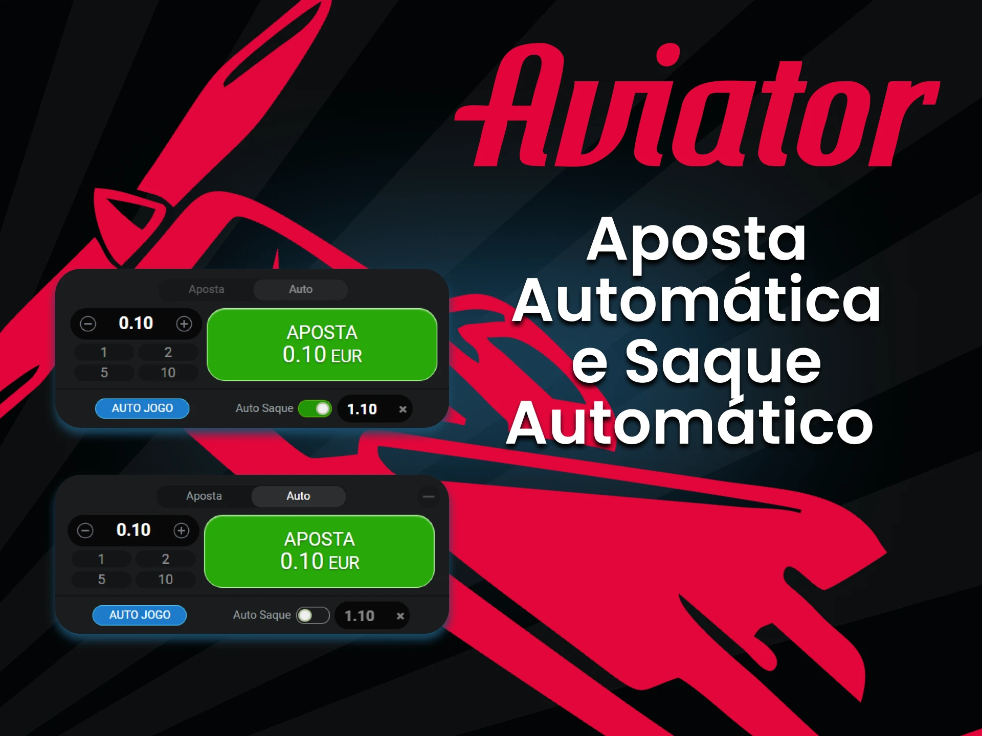 Você pode especificar a reprodução automática no Aviator.
