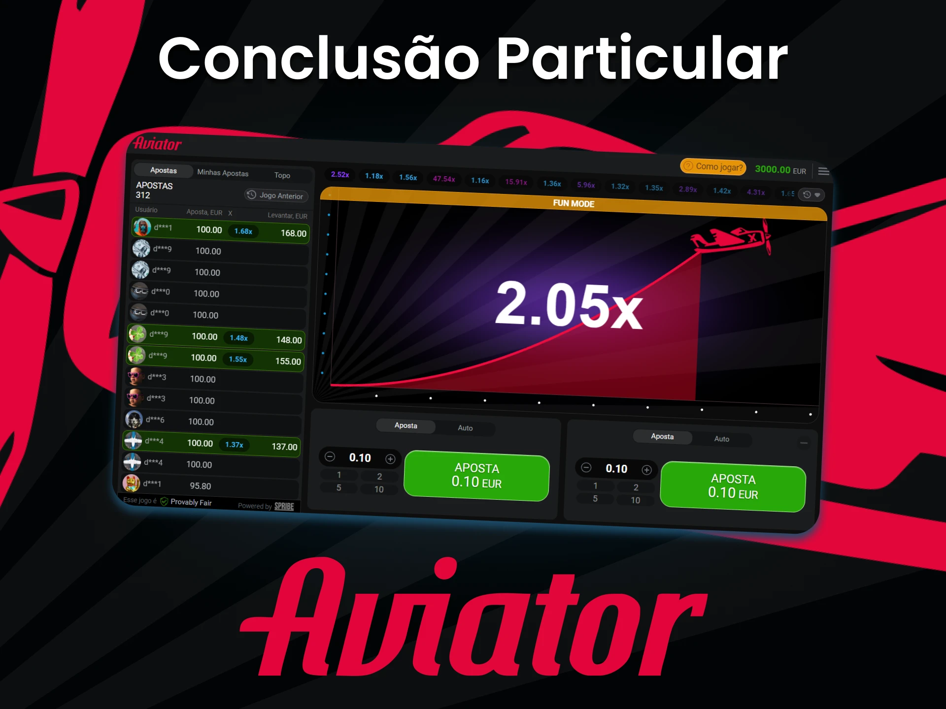 O jogo Aviator é um dos melhores do gênero.
