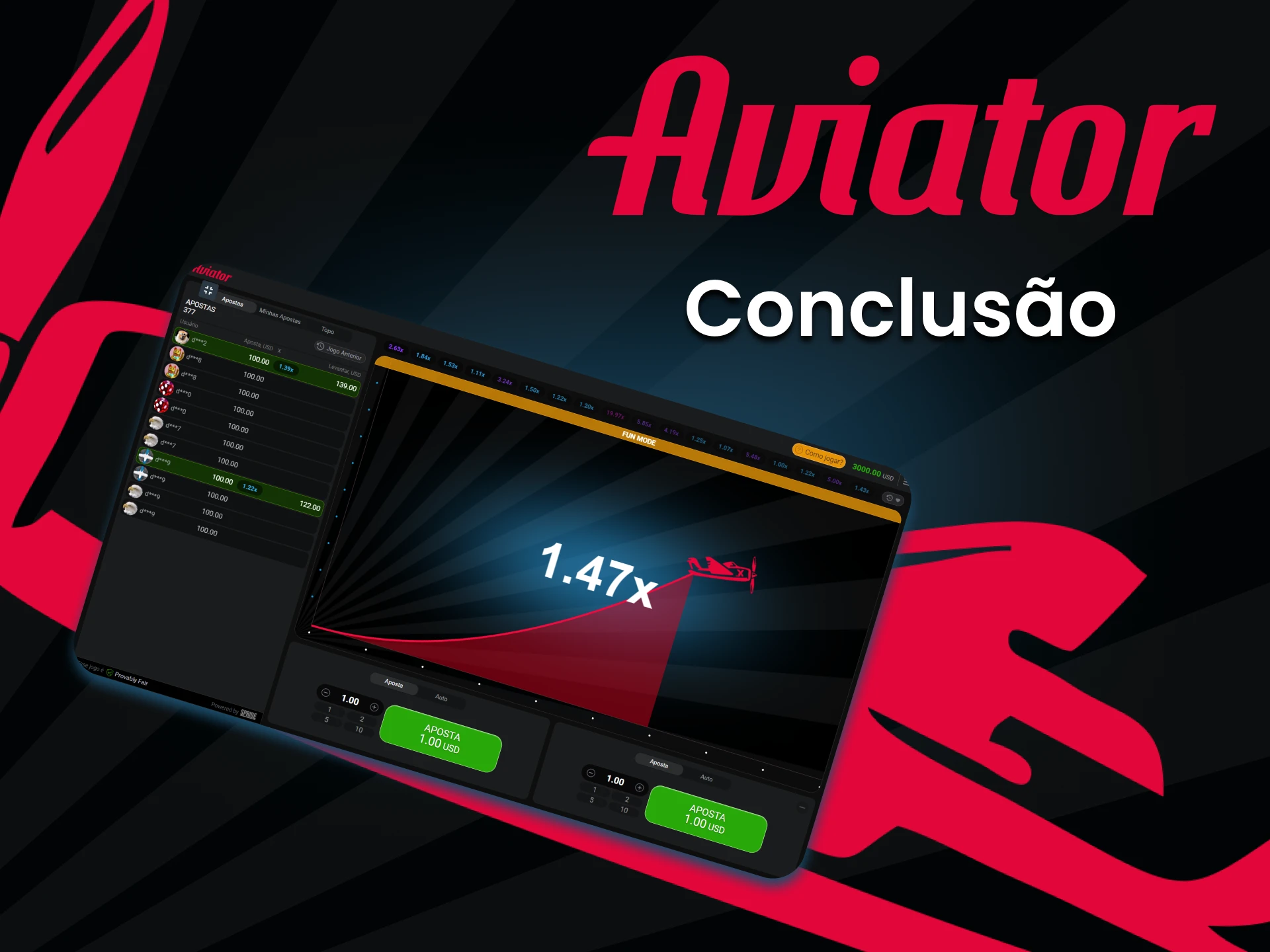 Não se esqueça que o Aviator é apenas um jogo.