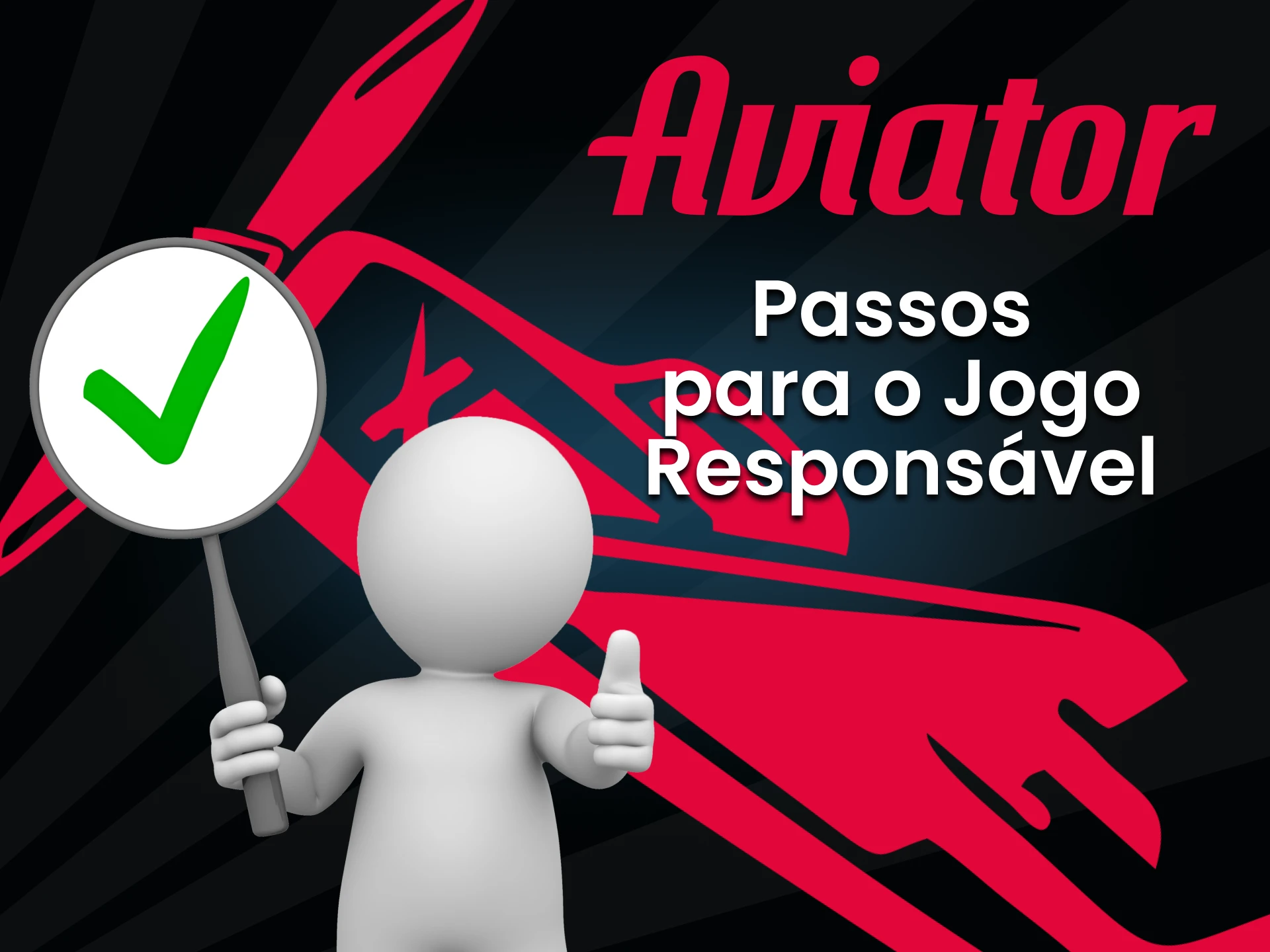 Aborde corretamente a escolha do serviço para jogar Aviator.