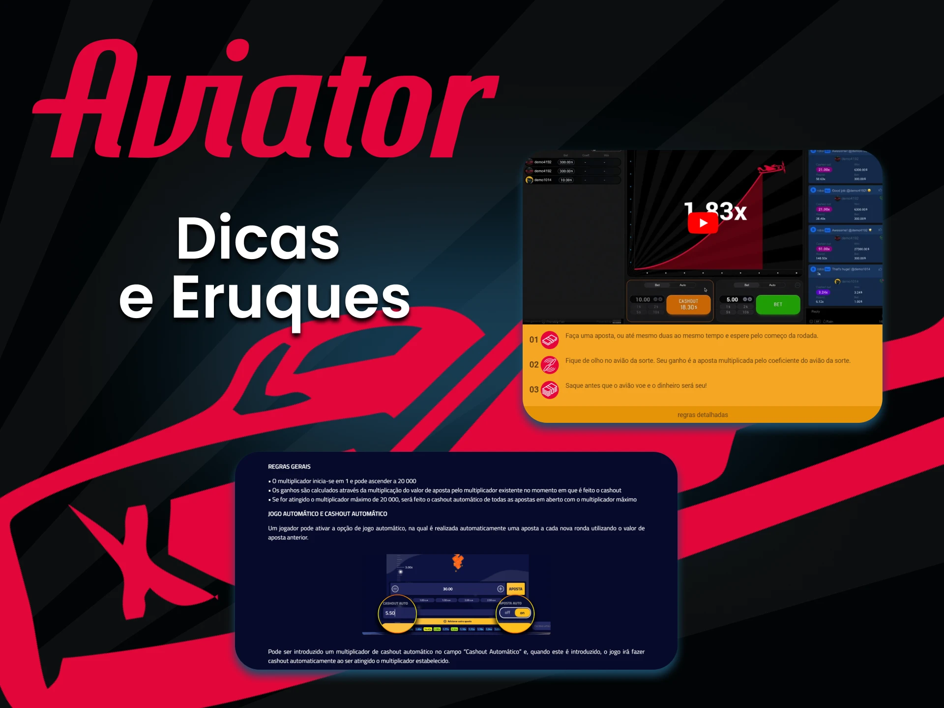Em qualquer jogo, o mais importante é estudar cuidadosamente as regras do jogo.
