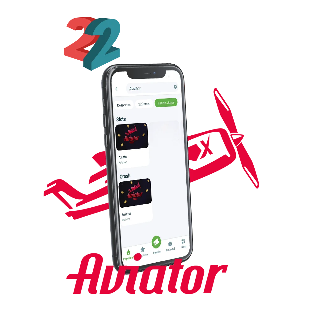 Descarregue a aplicação prática e jogue Aviator na 22bet.