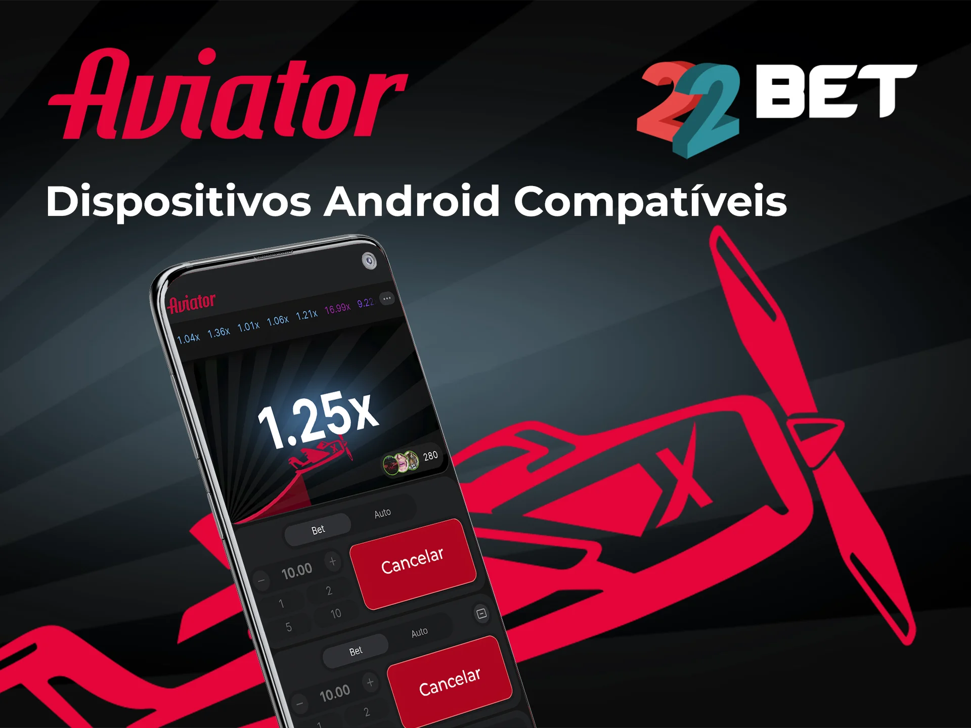 Descubra quais os dispositivos Android compatíveis com o Aviator na 22bet.