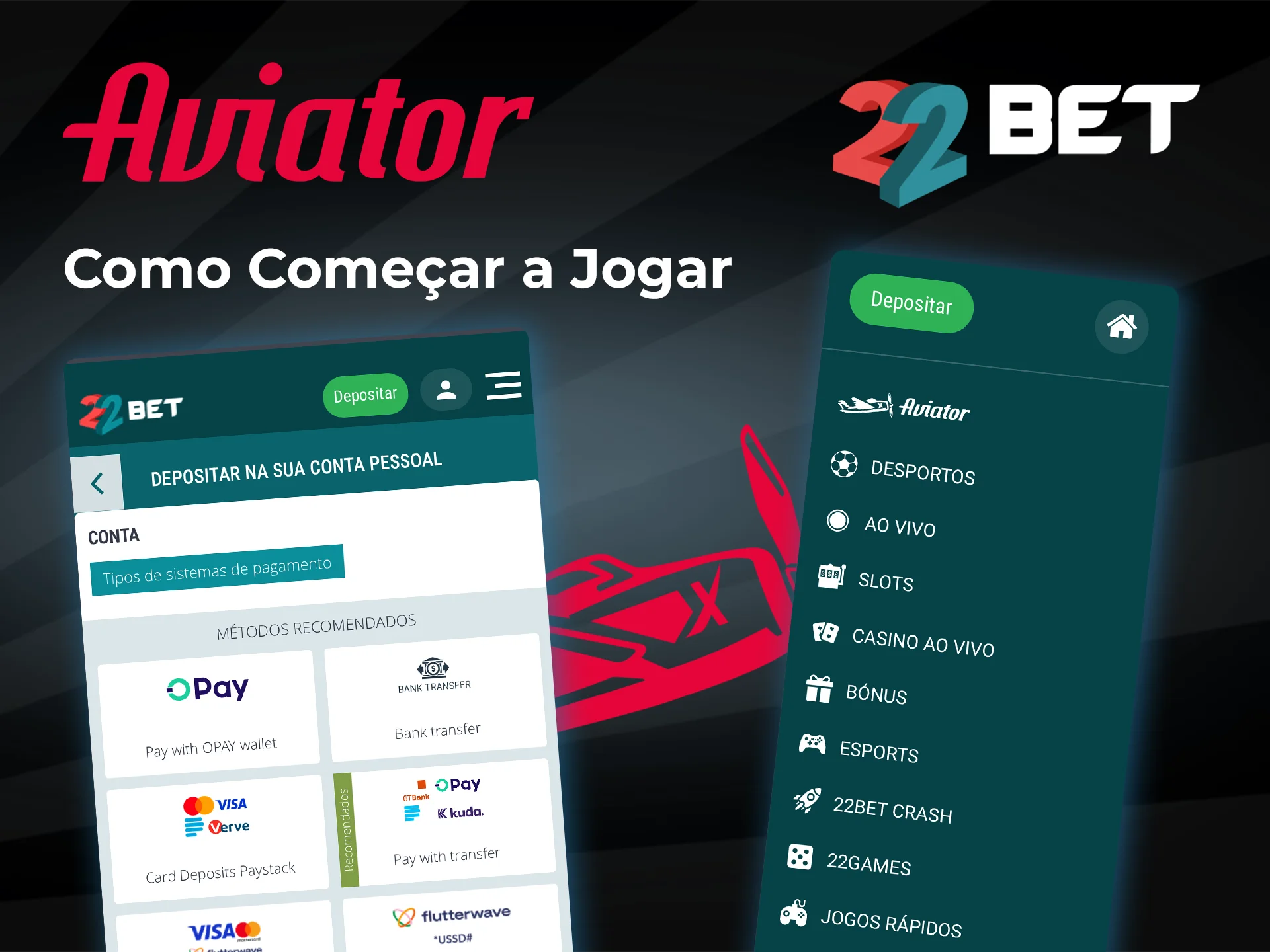 Abra o Aviator e comece a jogar agora mesmo no casino 22bet.