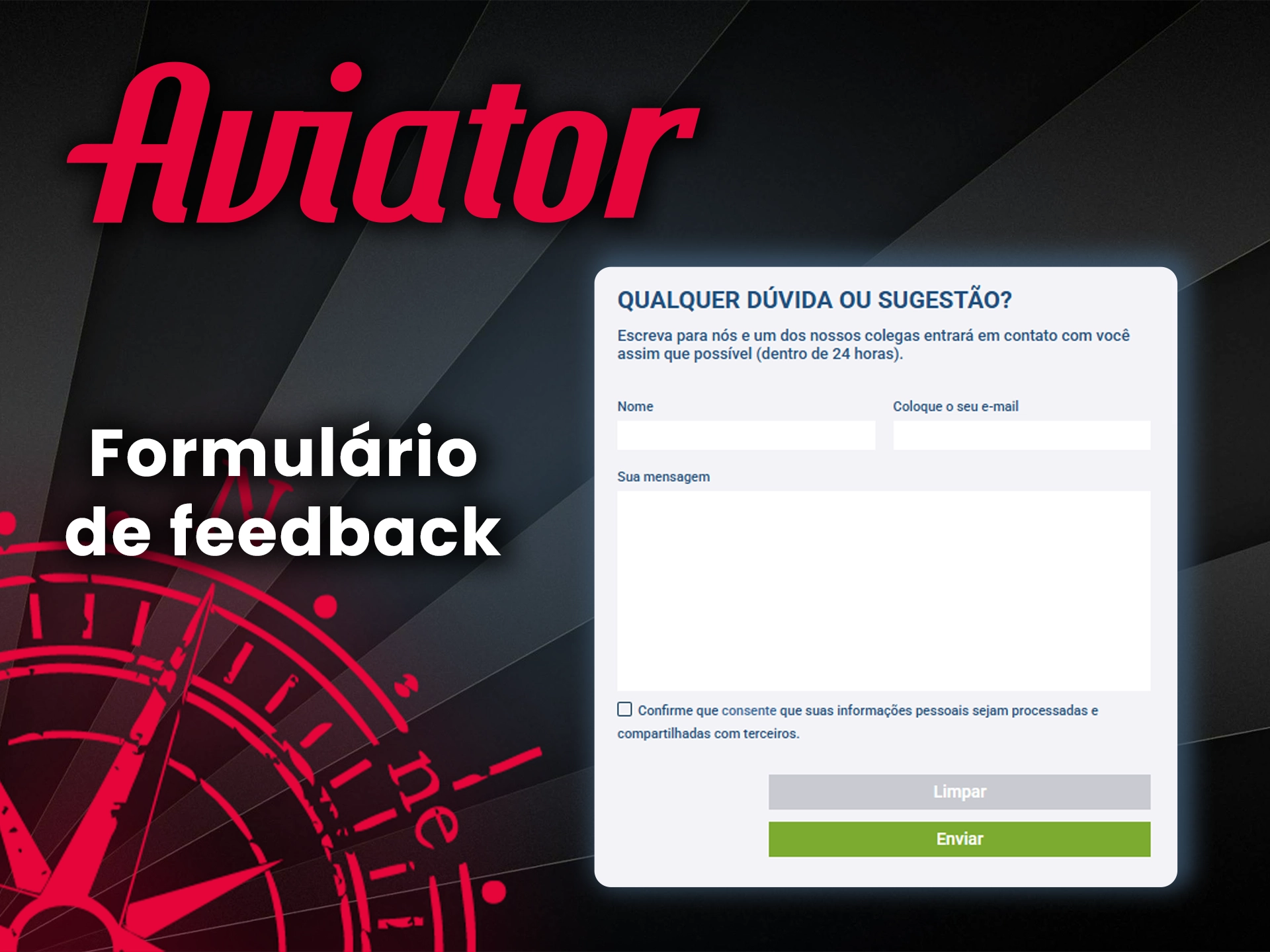 Deixe uma solicitação e com certeza será contatado.