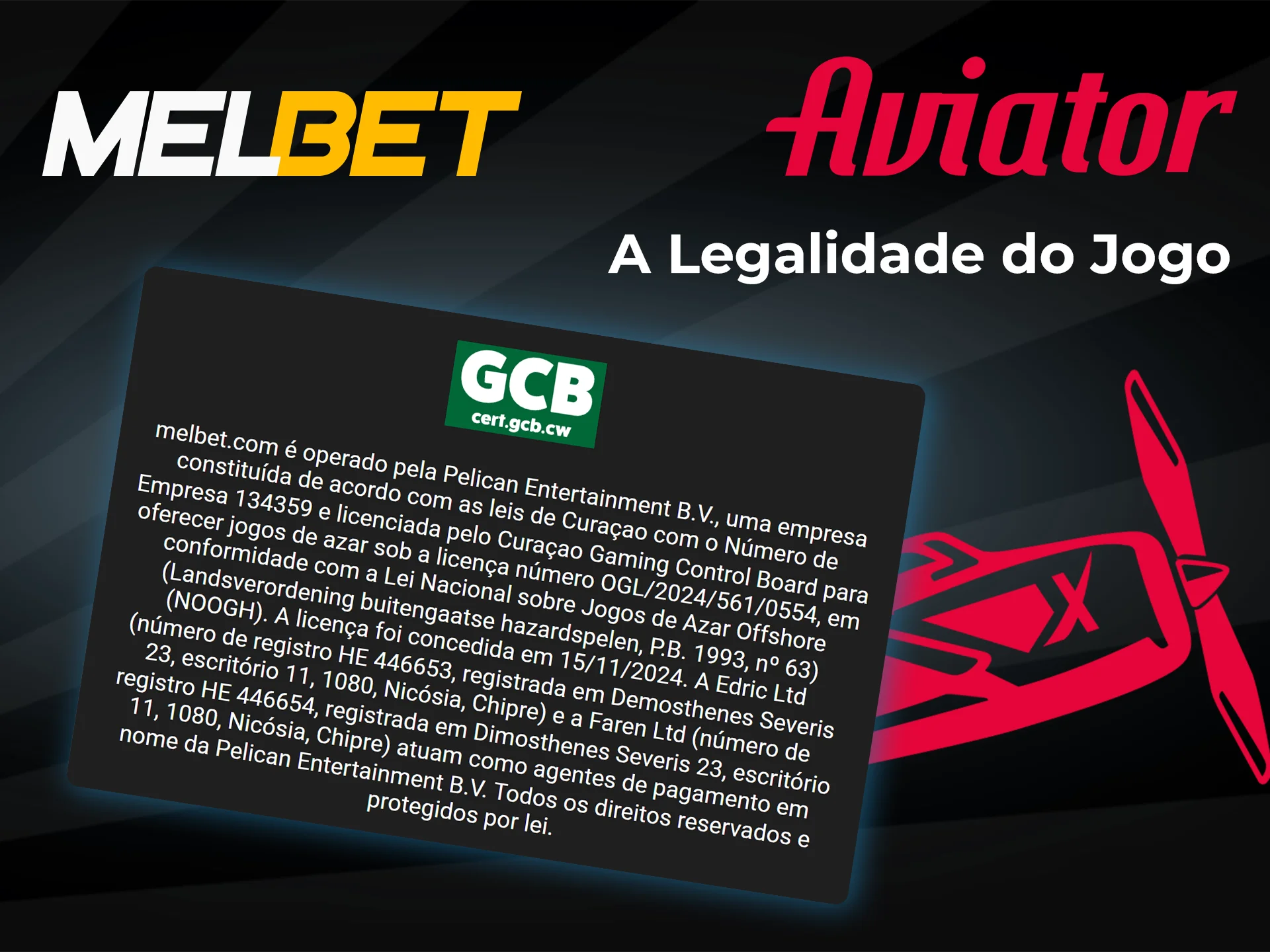 Confira a legalidade do jogo Aviator na Melbet.