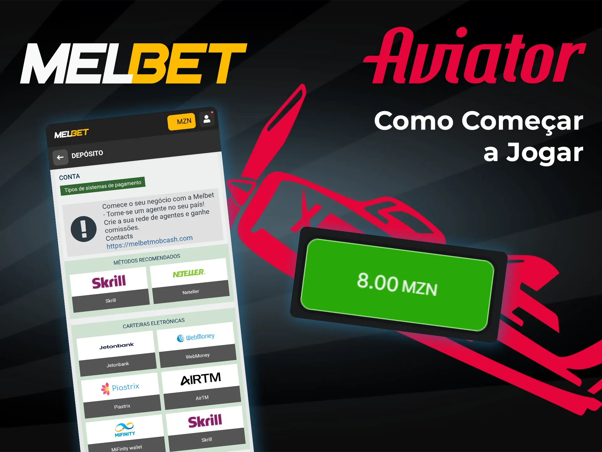 Descubra como começar a jogar Aviator e ganhar na Melbet.