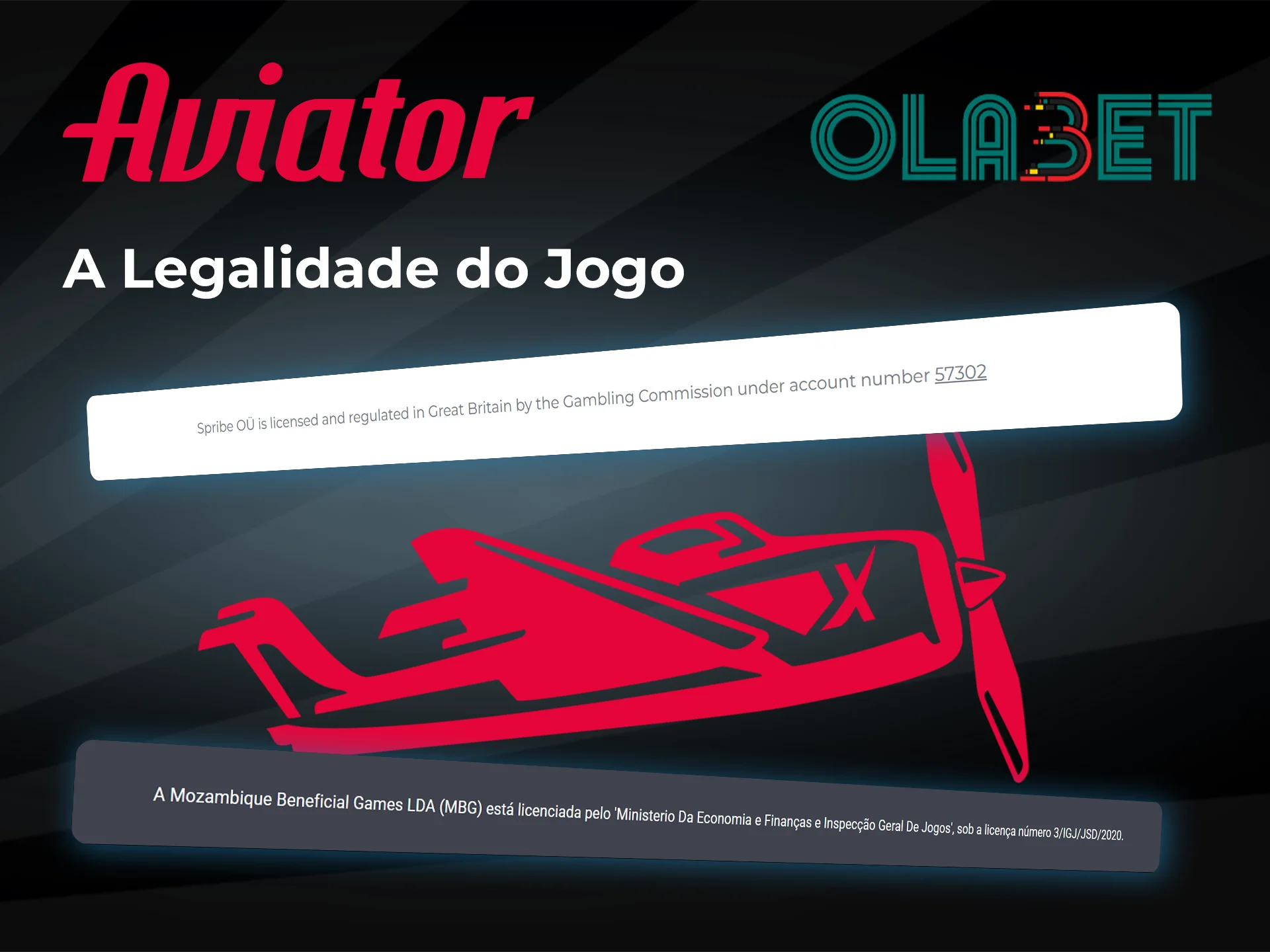 Verifique a legalidade e a segurança do jogo Aviator no Olabet Casino.