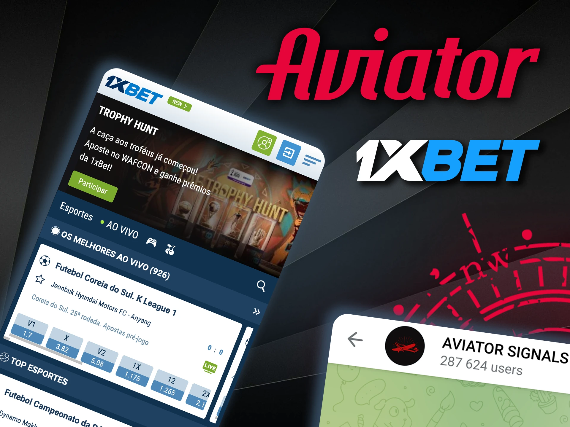 Não perca a oportunidade de ganhar muito no cassino 1xbet usando sinais para o Aviator.
