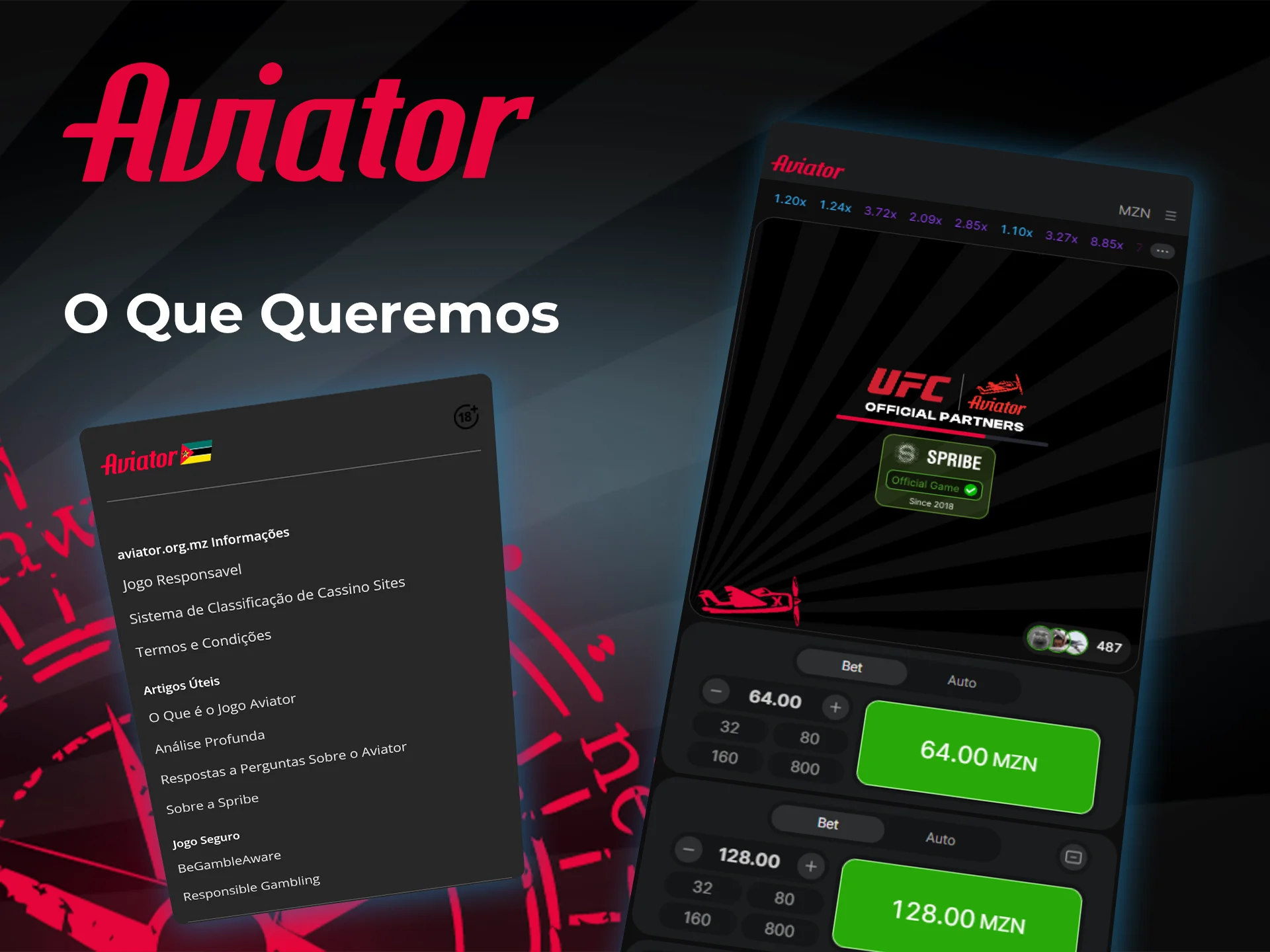 Descubra o que estamos a tentar alcançar com o Aviator.