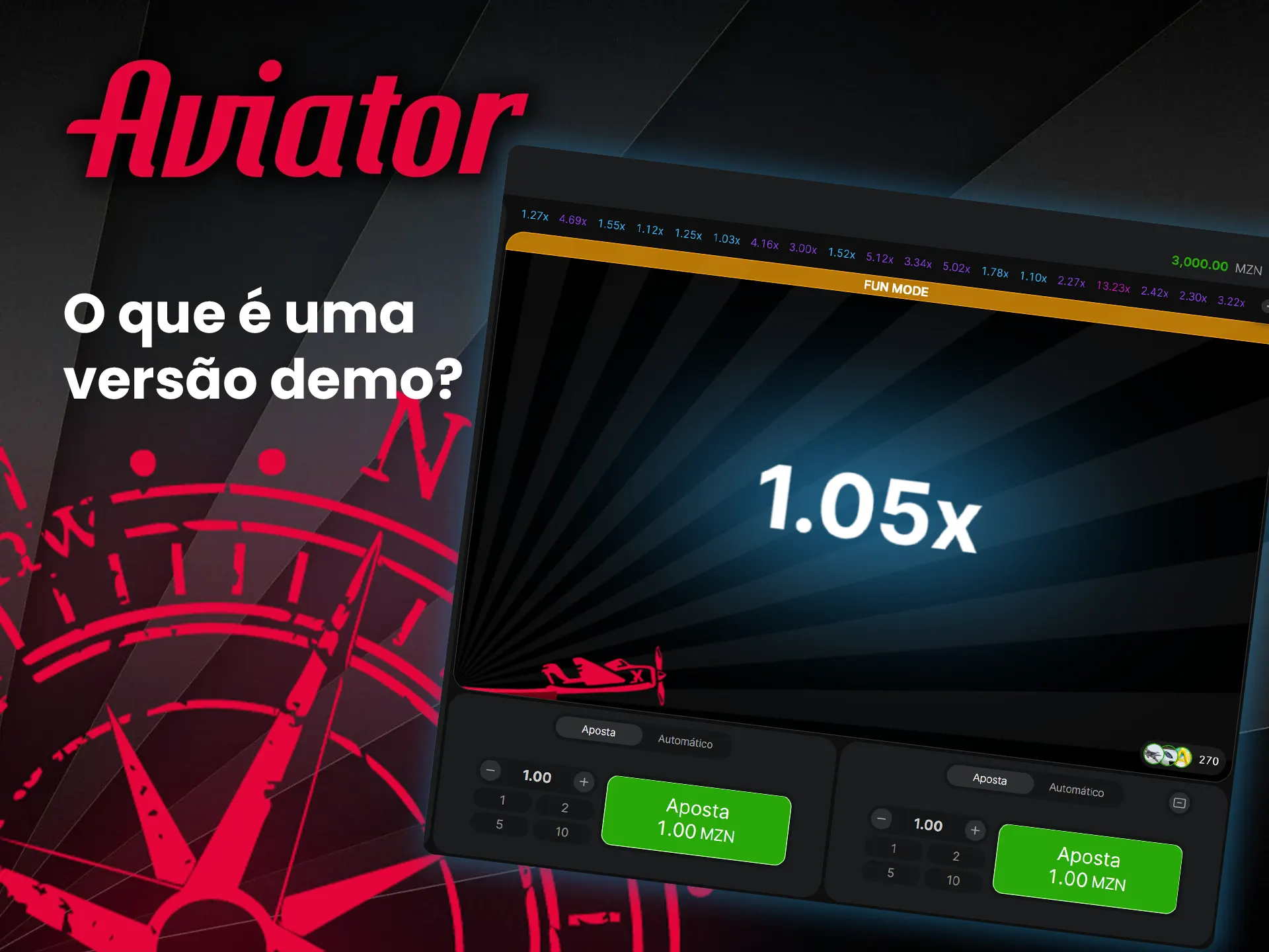 Descubra o que é o Aviator demo e como funciona.